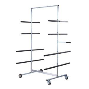 이동식 범퍼 거치대 브래킷 자동차 양면 판금 도색 카센터 보관대 다층