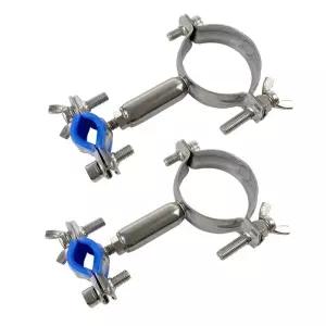 연통 지지대 거치대 난로 텐트 브라켓 화목 브래킷 홀잭 파이프클램프 고정