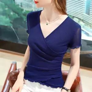 라인댄스 상의 라틴 댄스 티셔츠 댄스복 반팔