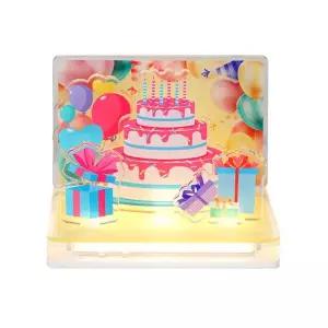 [아트박스]/아디코 LED 아크릴 스탠드 - 해피버스데이투유