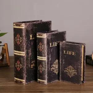 가짜책 마법책 장식용 인테리어 촬영 할로윈 소품 코스프레 코스튬 레트로