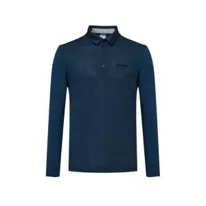 아이더 EIDER ICE-LONG (아이스 롱) 남성 자카드 긴팔폴로 티셔츠_Deep Sea DMM25206N7 327149