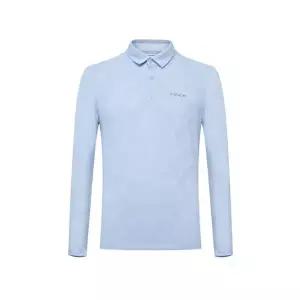 아이더 EIDER ICE-LONG (아이스 롱) 남성 자카드 긴팔폴로 티셔츠_ICE BLUE DMM25206IC 327147