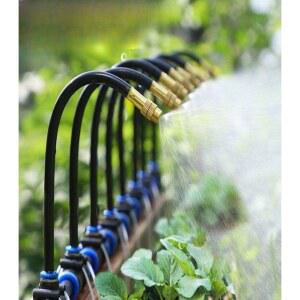 분무 자동물주기 미세분사 냉방분사 튜브5m 스프레이2개세트 스프링클러 분무시스템