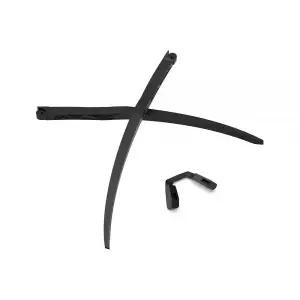 Well-aimed Oakley Sutro OO9406 OO9406A, Lite OO9463, S, Sweep 선글라스용 교체용 안경다리/블랙 노즈