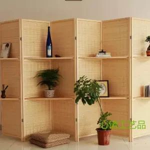 대나무 라탄 파티션 가림막 사무실 거실 가벽 막이