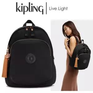 키플링 백팩 델리아미듐 로즈 블랙 KOABA27 RSBJS 3103801