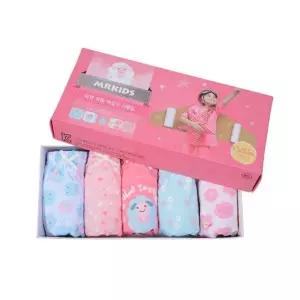 여자아기 초등여아 팬티 3~14세 5매입 여아 사각팬티 아동팬티 초등 학생팬티 여름팬티 여자아이팬티