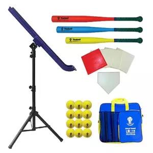 세트 롤링 티볼 뉴 스포츠 야구 베이스 공 배트 운동용품 게임