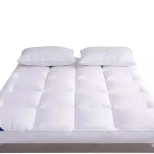 킹사이즈 토퍼 호텔 두꺼운 바닥용 매트 포근한 침대