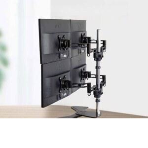 모니터 받침대 병원 듀얼 암 모니터암(D08C-2) 브라켓 거치대 스크린