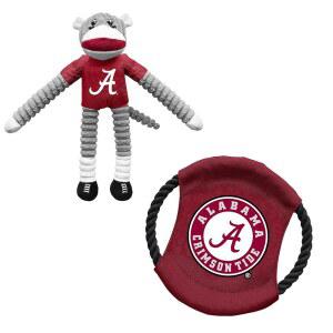 리틀어스 NCAA 유니 양말 원숭이와 반려동물 세트 플라잉 디스크 콤보