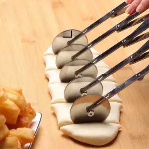 반죽칼 반죽휠 반죽 제빵 롤링 베이킹 스텐 커터 제과 주방 피자