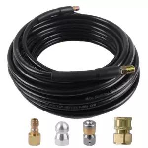 고압분사기 청소 고압 세차건 하수관 호스 뚫기 물총 세척 하수구 노즐 배관