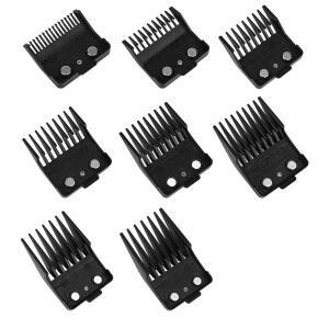 호환헤어 클리퍼 자석 제한 가이드 빗 트리머 범용 커팅 이발 도구 전문 H 보관 상자