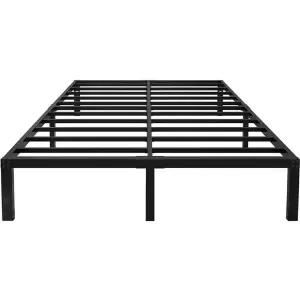 수납형 조립식 무 평상형 선반 매트리스 검은색 침대프레임