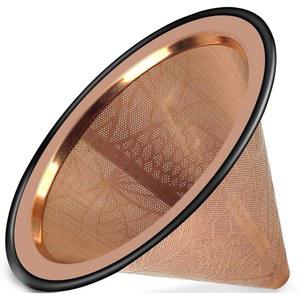 Chemex Hario 호환 재사용 스테인리스 커피 필터 와이드 메탈베이스