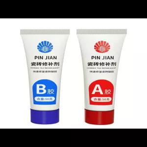 셀프 보수제 접착제 보수 도자기 복원 세면대 튜브형 대리석 화장실 욕조 타일 깨짐