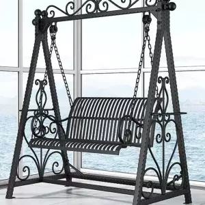 야외용 흔들 의자 벤치 펜션 체어 라탄 정원 테라스 안락