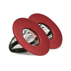 휴대용 푸어오버 드리퍼 2팩 재사용 파인메쉬 필터 레드