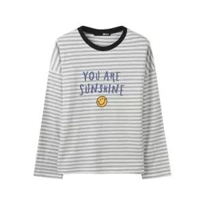 BNX 비엔엑스스트라이프 스마일 티셔츠 BX3TS015L02271772