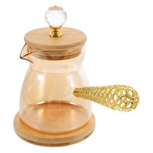 터키식 유리 커피포트 롱핸들