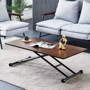 거실 소파 접이식 90x60cm 식탁테이블 조절 높이