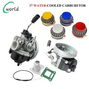 47cc 포켓 바이크 19mm 기화기 58mm 에어 필터 매니폴드 어셈블리 2행정 미니 소형 모토 더트 쿼드 ATV 엔