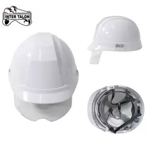 고글 부착 안전모 투구형 턱끈 안전헬멧 고글안전모 머리보호 현장작업 추천 지진 가벼운