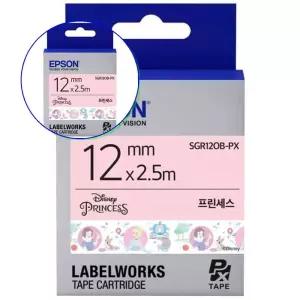 쌍문상회 엡손 디즈니 프린세스 테이프카트리SGR12PBPX 라벨기