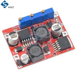 LM2577S LM2596S XL6009 DC 조정 가능 스텝 업 다운 부스트 벅 CC CV 전압 변환기 모듈 LED 드라이버 전원