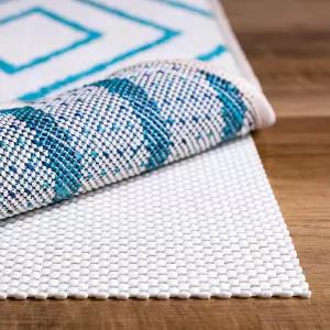 슬립 스톱 슈퍼 그립 2 x 3 피트 에어리어 러그 및 러너 러그용 쿠션 논슬립 패드 하드우드 바닥용