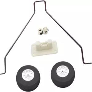 코와쿠 RC 항공기 착륙 기어 세트 원격 제어 비행기 바퀴 직접 교체 액세서리 예비 부품