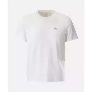 코오롱스포츠 S HERO 남녀공용 폴라텍 그래픽 반팔 라운드 티셔츠 JWTCX26057OWH