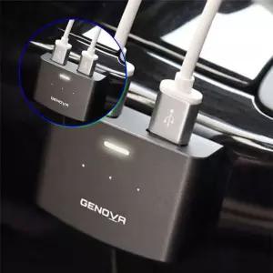 쌍문상회 차량용핸드폰거치대 충전기 시거잭 USB 2구