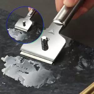 쌍문상회 인덕션 찌든때 기름때 제거 그리들 청소 스크래퍼