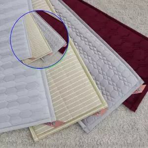 쌍문상회 온수매트 쇼파형 숯 전기방석 극세사 55X 200