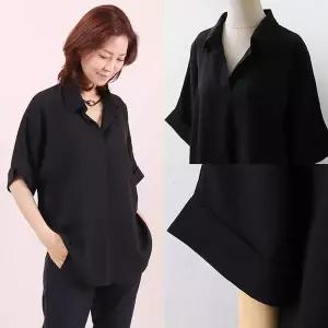 위쉬몰 WW 릴리카라가오리블라우스(5181H407) 빅사이즈 (17230155A)