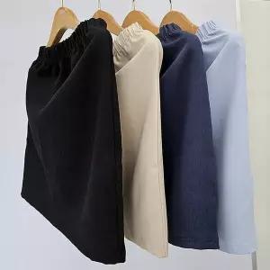 빅사이즈 캐주얼 치마 S275L407 퓨어밴딩H미니스커트 IN (17297626A)