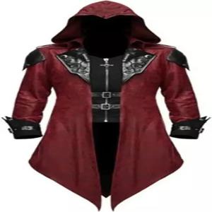 중세 르네상스 남성용 뱀파이어 바이킹 트렌치 스팀펑크 고딕 코트 할로윈 코스프레 파티 의상