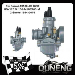 22mm 바이크 오토바이 기화기 AX100 스즈키호환 AX 100D RGV120 QJ100-M KW100-M 2 스트로크 1994- 스쿠터