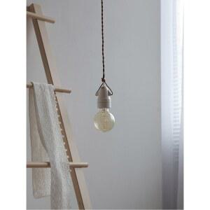 감성 조명 화이트 도자기 일본 빈티지 펜던트 미니 전구A형 세라믹