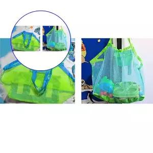 쌍문상회 모래놀이 장난감 보관 가방 대형 매쉬 물빠짐 야외 수납