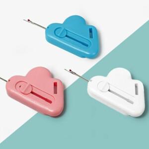 2-In-1 조정 가능 솔기 가이드 내장 리퍼  바늘 스레더