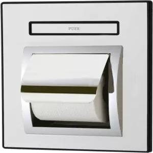 팝업 선반이 있는 KAISERAUM 오목 화장지 홀더 낙하 방지 전화 트레이가 휴지 롤 SUS304 스테인리스 스틸