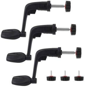 Cionyce 3 PCS 플라스틱 전동 핸들 낚시 릴 회전 핸들, 크랭크 록 암 노브 수리 부품 교체