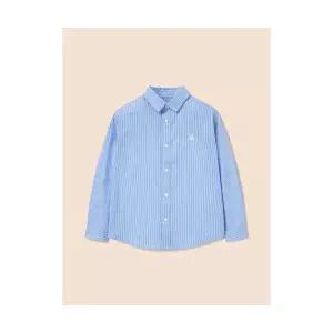빈폴 키즈 1도 스트라이프 셔츠 스카이 블루 BI5164UE2Q 305643