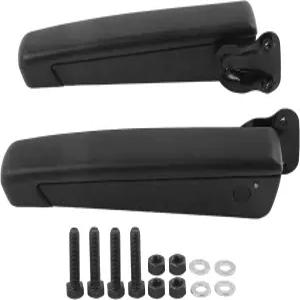 카시트 암레스트 Fydun 1쌍 범용 조절식 시트 쇼크 PU 스펀지 블랙 RV 트럭 보트용