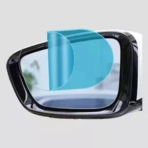 [셀러허브 생활리빙][미루앤리브] 자동차 백미러 눈부심 차량 2P 발수필름 필름 김서림