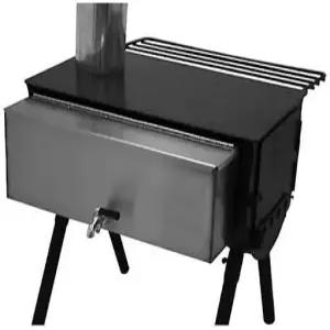 황동 밸브가 있는 캠프 셰프 실린더 스토브 CS14 물탱크 액세서리